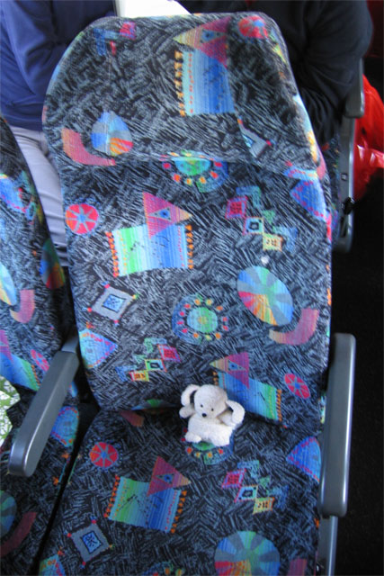 Fung Wah bus seat