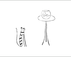Cat and Fish