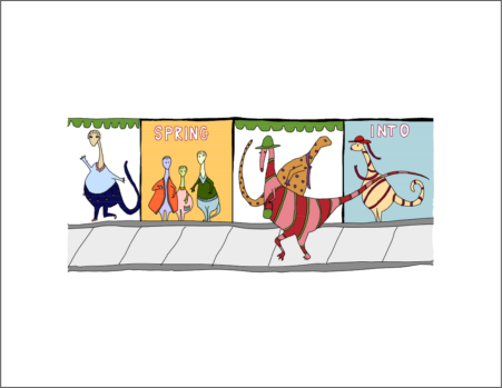 Dinosaur Shopping