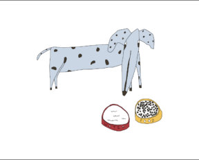 Dog and Food