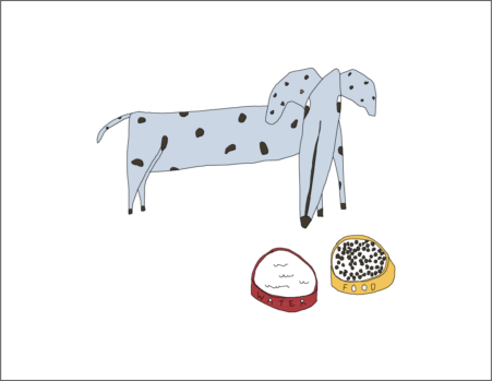 Dog and Food