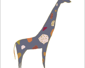 Blue Giraffe